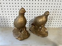 Two Holland Mold Quails