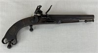 Antique Bissell Scottish Flintlock Pistol