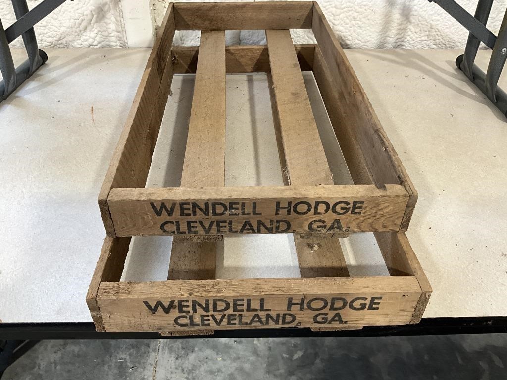 Two Wendall Hodge Plant Drying Racks
