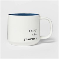 16oz Stoneware Journey Color Mug - Threshold