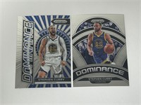 2022 & 23 Prizm Steph Curry Dominance Inserts