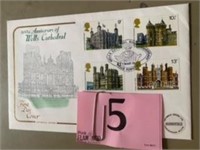 WELLS CATHEDRAL  800TH ANNIV. FIRST DAY COVER
