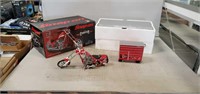 Snap-On 1/10 Scale Die Cast Chopper