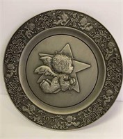 1979 Hallmark Keepsake Collectors Plate Pewter box