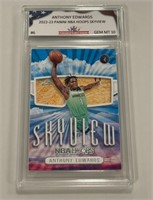 2022 Panini NBA Hoops #6 Anthony Edwards Card