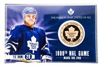HIGHLAND MINT -Tie Domi 1000th NHL Game Collectibl