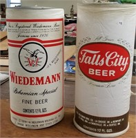 Falls City & Wiedemann Inflatable Beer Cans