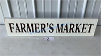 FARMERS MARKET SIGN