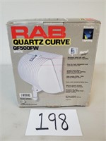 RAB Quartz Curve QF500FW White Flood Light
