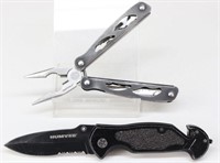 "SHEFFIELD" Multi-Tool & HUMVEE Pocket Knife