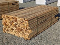 2"x3.25"x6'&8' Rough Cedar  (240 PCS)