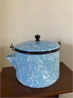 Blue Agate Coffee Pot
