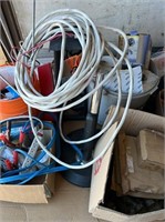 Pallet w/Electrical Wire, Plumbing Supplies, etc.