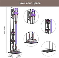 Foho Vacuum Stand, Stable Metal Storage Bracket
