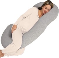 Leachco Snoogle Chic Jersey Total Body Pillow -