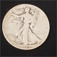 1934s Walking Liberty Silver Half Dollar 90%