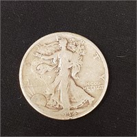 1934D Walking Liberty Silver Half Dollar 90%