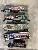 US Army Train Cars, HO scale