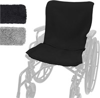 Wheelchair Sheepskin Pad - Black