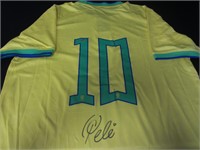 Pele Signed Jersey COA Pros