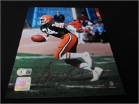 Greg Pruitt Signed 8x10 Photo Beckett Witnessed