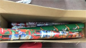Box of wrapping paper (about 23 rolls)