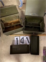 2-US VBM Military boxes w/trays