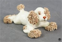 Porcelain Spaghetti Dog Figurine