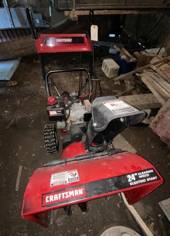 Craftsman snow blower