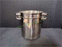 10" Stainless Steel Stock Pot w/ Steamer