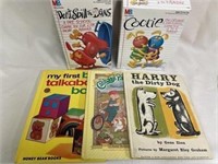 Vintage toys and books