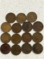15- U.S. Indian Head 1 Cents