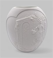 GERMAN KAISER BISQUE VASE