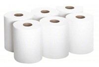 GEORGIA-PACIFIC Paper Towel Roll: White, 8 in