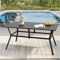 Voysign Outdoor Steel Dining Table