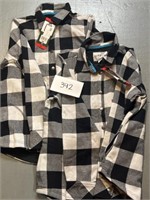 (2) new orvis flannels MEDIUM