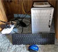 HP Pavilion CPU Tower, HP Wireless Keyboard,