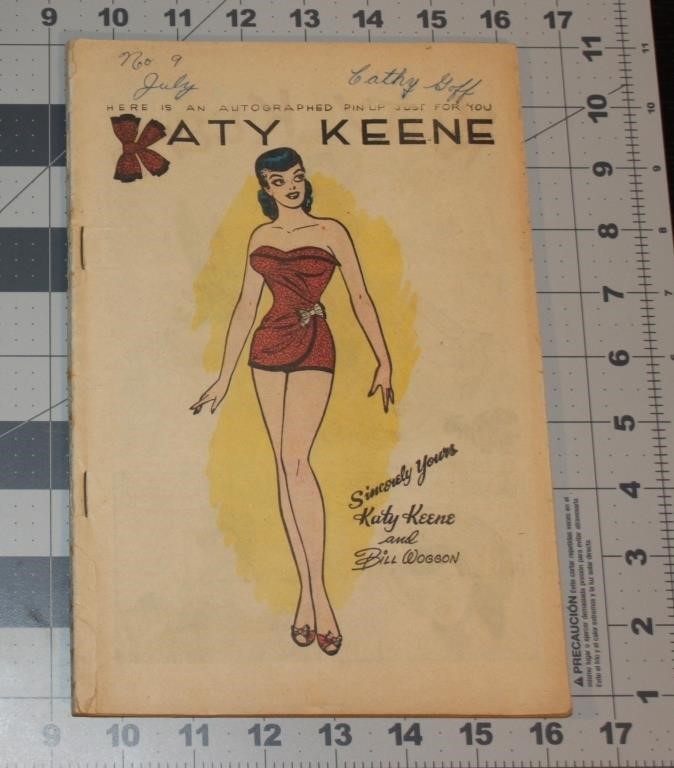 Katy Keene Pin Up Parade #8 Fall 1959