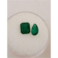 Authentic Natural Emerald Loose Gemstones 1.14 &