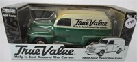 Diecast TruValue 1950 Ford Panel bank made by