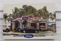 Ford Motors Canvas  Picture