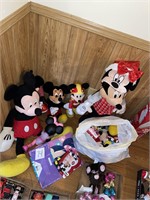 large Mickey Mouse toys lot