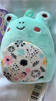 New Squishmallows clip on Fritz the frog 5 inches
