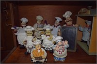 Mixed Lot of Ceramic Chefs (Including Gourmet)