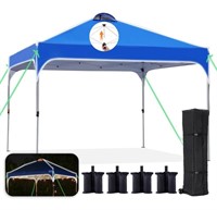 Quictent 10x10 Pop up Canopy Tent Easy One P