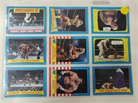 9 1987 WWF INCL 2 HULK HOGANS & HONKEY TONK