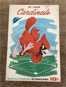 St. Louis Cardinals scorecard