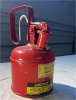 Justrite 1 qt safety can