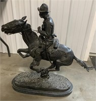 Trooper of the Plains by Frederic Remington