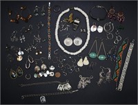 Large Group of Fashion & Costume Jewelry